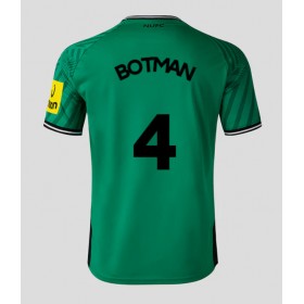 Newcastle United Sven Botman #4 Borta Kläder 2023-24 Kortärmad